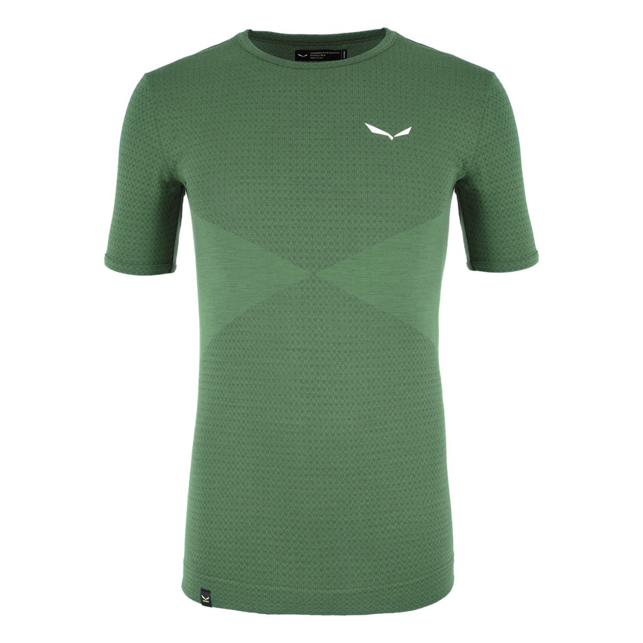 Camisetas Hombre Chile - Salewa Zebru Responsive Short Sleeve - Verde - HBXI-31584